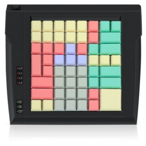 LPOS-064-Mxx(PC/2), программируемая клавиатура,64 клавиши,черная